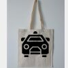 Budget Calico Tote Bag Thumbnail