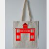 Budget Calico Tote Bag Thumbnail