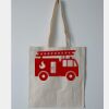Budget Calico Tote Bag Thumbnail