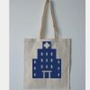 Budget Calico Tote Bag Thumbnail
