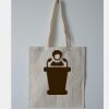 Budget Calico Tote Bag Thumbnail
