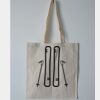 Budget Calico Tote Bag Thumbnail