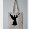 Budget Calico Tote Bag Thumbnail