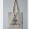 Budget Calico Tote Bag Thumbnail