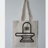 Budget Calico Tote Bag Thumbnail