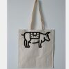 Budget Calico Tote Bag Thumbnail