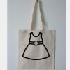 Budget Calico Tote Bag Thumbnail