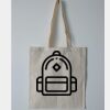 Budget Calico Tote Bag Thumbnail