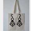 Budget Calico Tote Bag Thumbnail