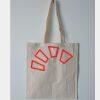 Budget Calico Tote Bag Thumbnail