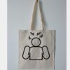 Budget Calico Tote Bag Thumbnail
