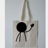 Budget Calico Tote Bag Thumbnail