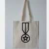 Budget Calico Tote Bag Thumbnail