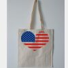 Budget Calico Tote Bag Thumbnail